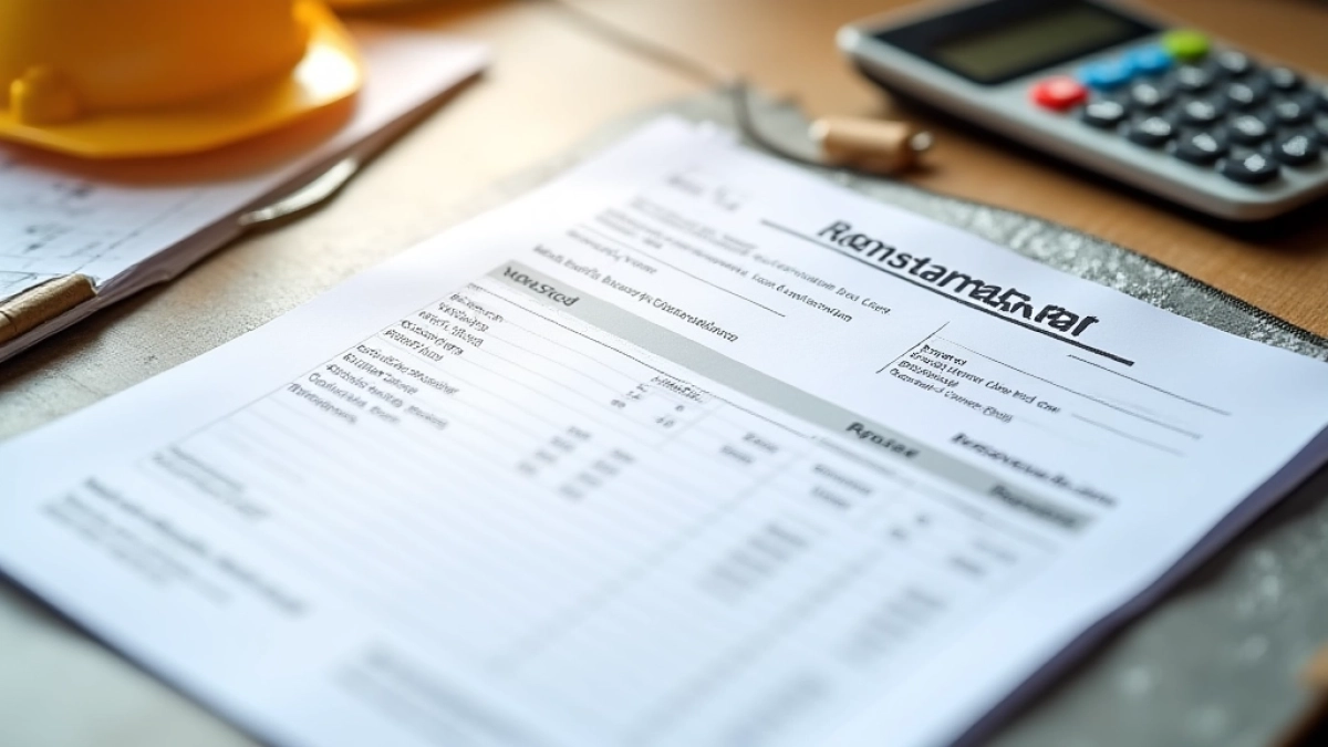 Faktura za remont mieszkania wzór