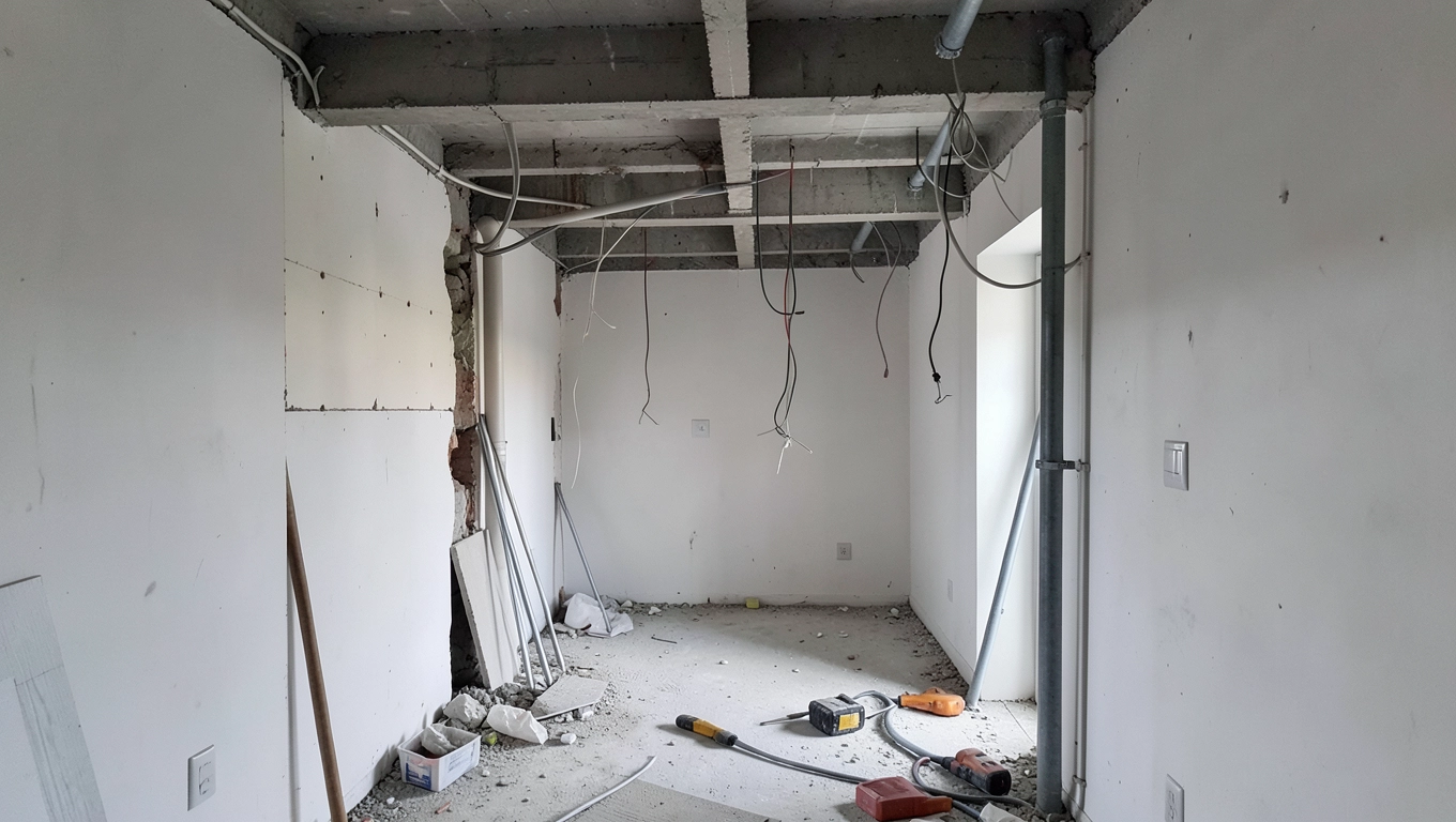 Prace remontowe w bloku wymagające zgłoszenia