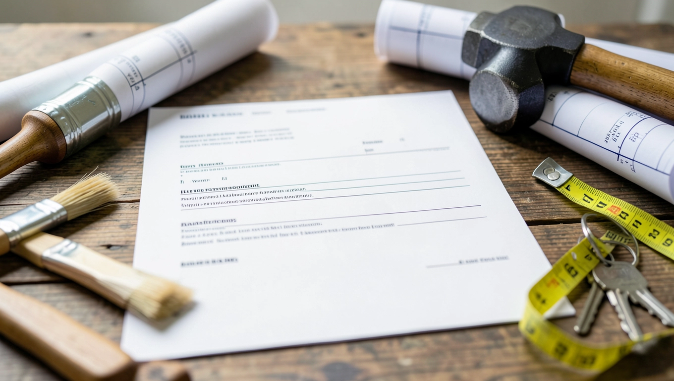 umową na remont mieszkania wzór