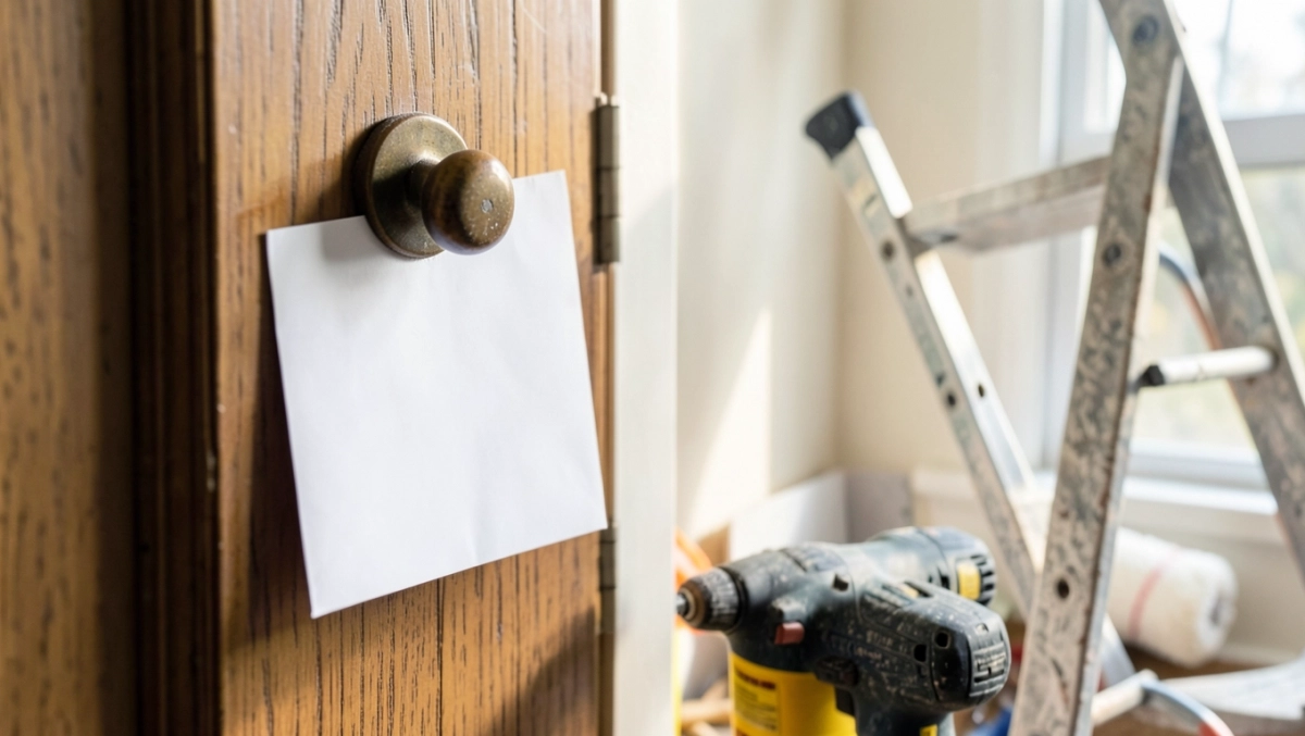 Zawiadomienie o remoncie mieszkania wzór